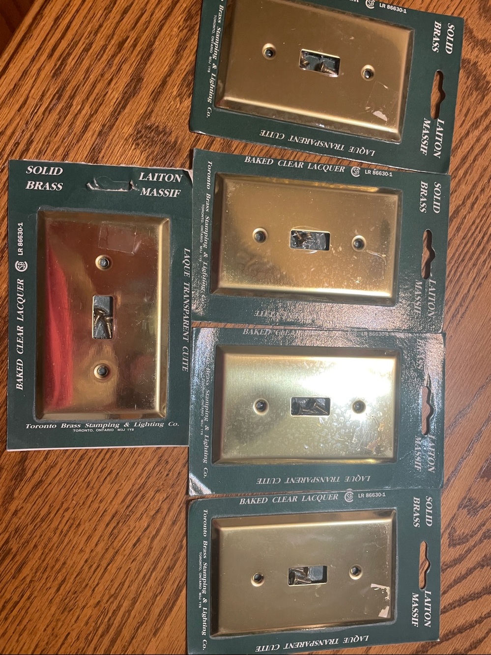 Solid Brass Single Switch Plate Jack